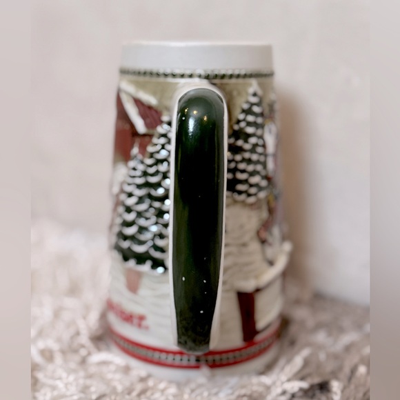 Vintage Budweiser Limited Edition Holiday Clydesdales Stein Anheuser-Busch - Picture 4 of 6